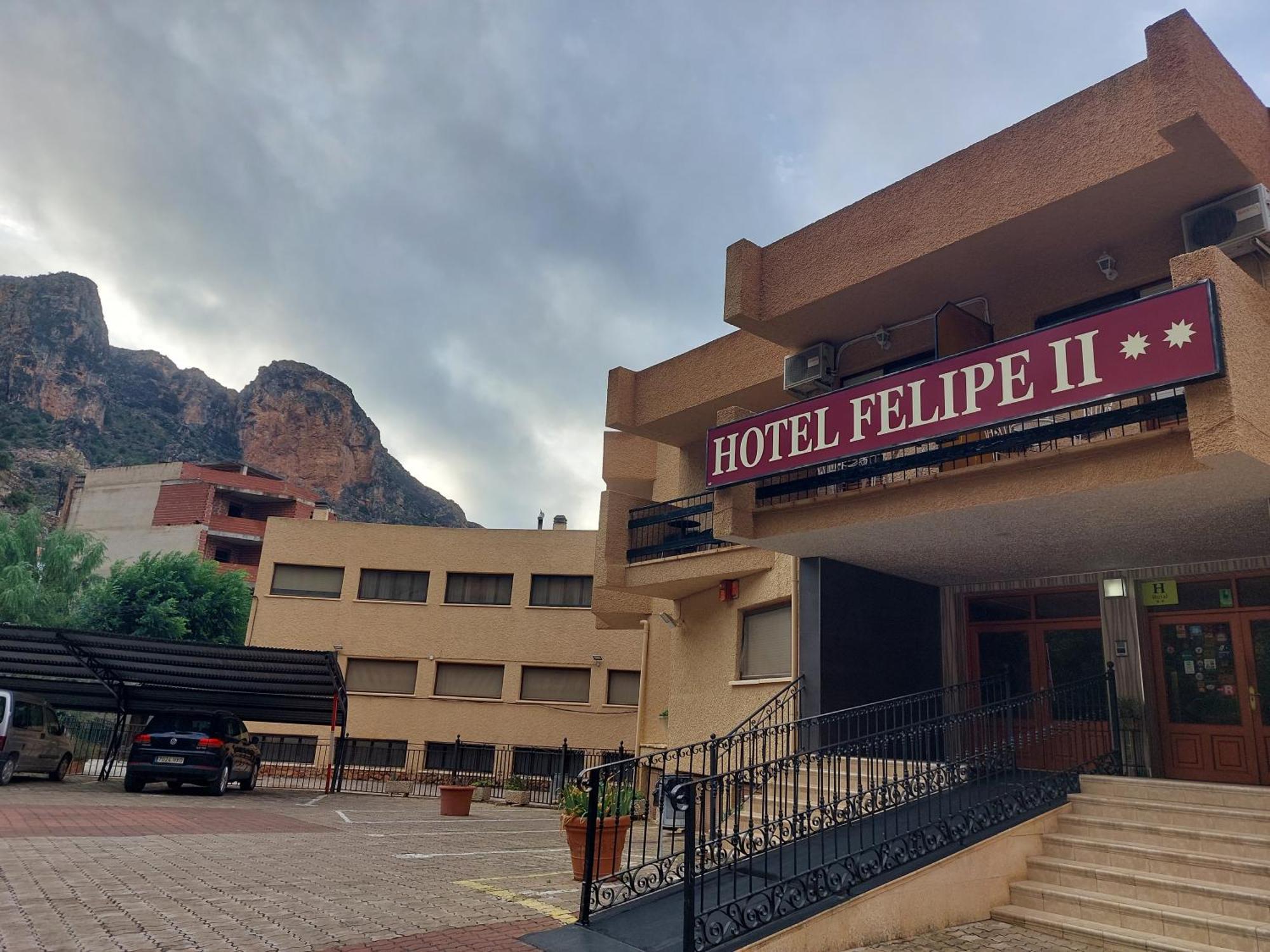 Hotel Felipe II Ayna Exterior foto