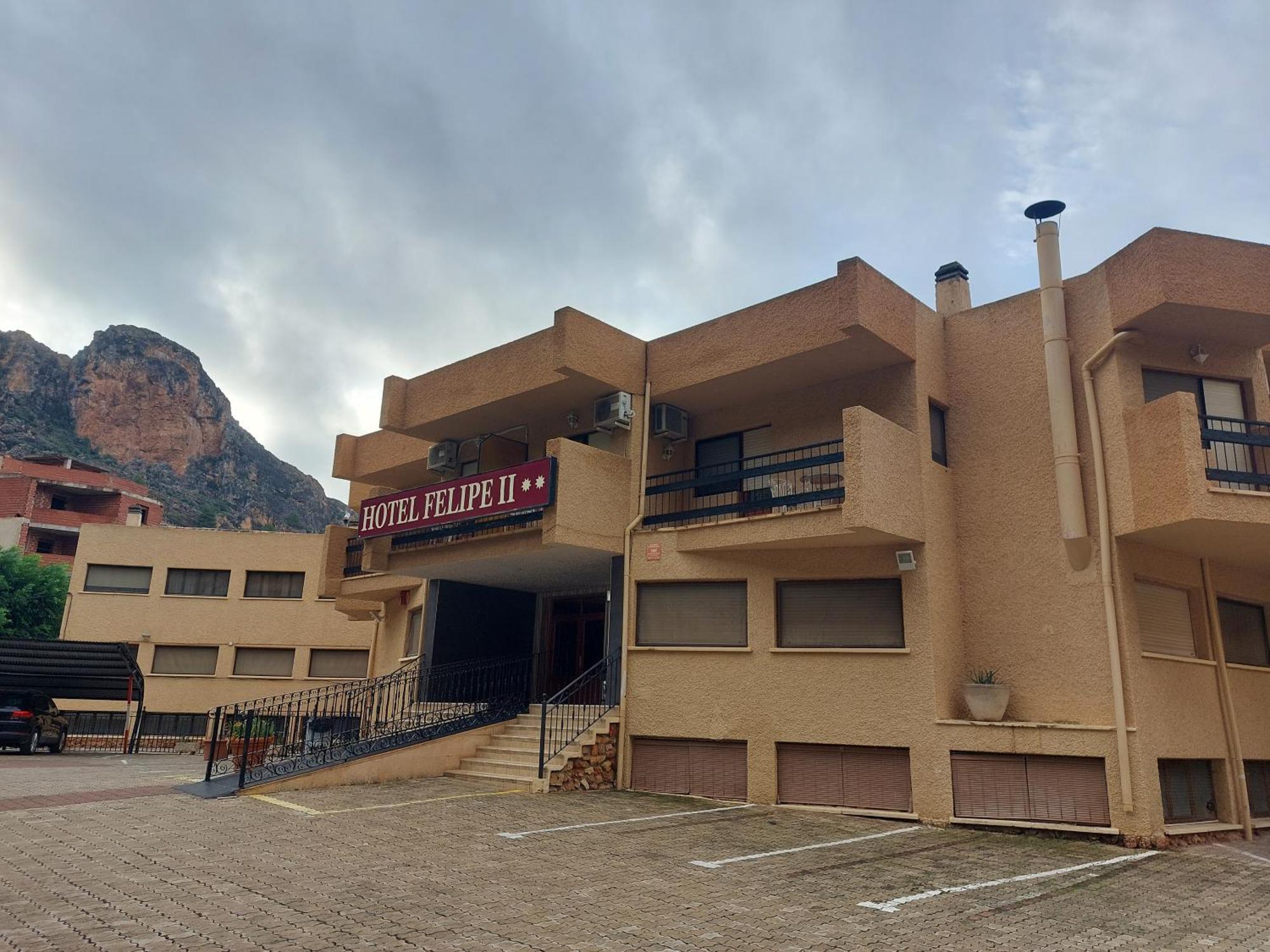 Hotel Felipe II Ayna Exterior foto